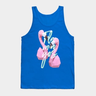 Flamingos Tumblr Tank Top